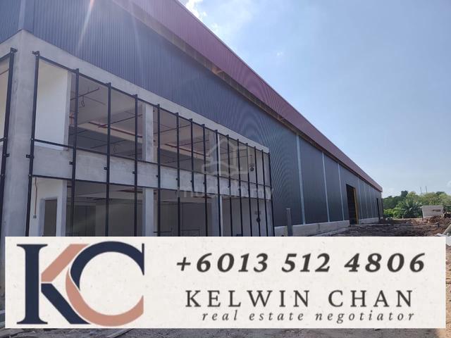 New Detached Bungalow Factory Warehouse Bukit Minyak Penang 1