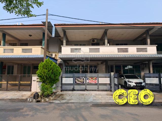 East | Big Balcony 2 Storey terrace at Taman Impian Indah Alma 1