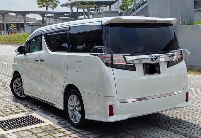 Toyota VELLFIRE 2.5 ZA TWO POWER DOOR REVERSE CAM - 3