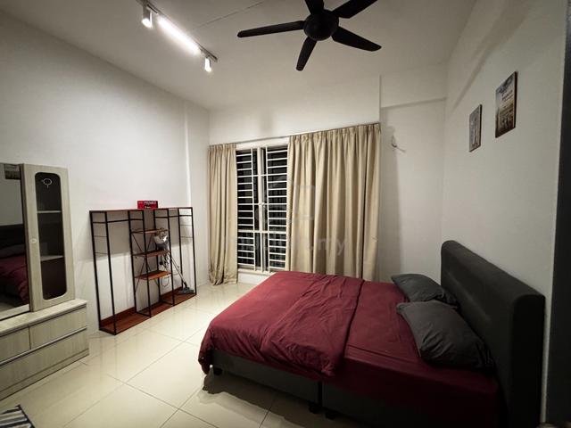 Master bedroom with attached bathroom Mahkota Garden, Cheras, Selangor 1