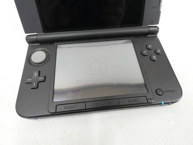 Nintendo 3DS LL Silver Black Tested Working - photo 2 of 5