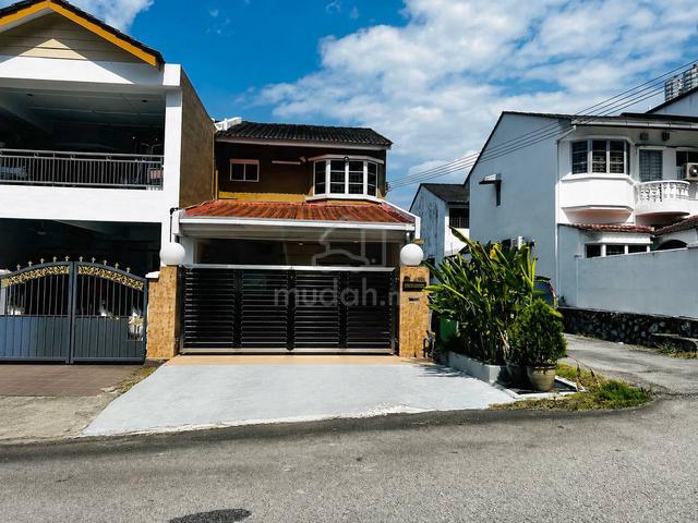 double storey corner lot jalan seri aman, batu 9 cheras selangor 1
