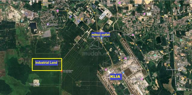 7.65 Acre Industrial Land near Mitsui Outlet and KLIA 1