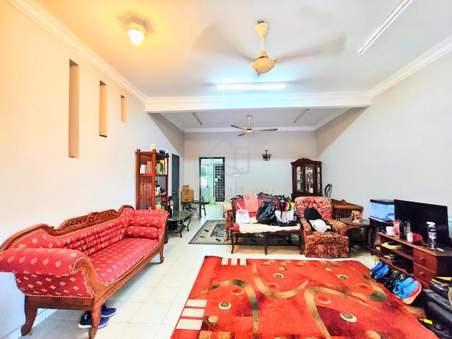 FACING OPEN Double Storey House Jalan Arca Bukit Jelutong Shah Alam 1