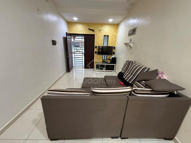 Cheaper Rental Partially Furnished 1Storey Alma Taman Impian Indah 1
