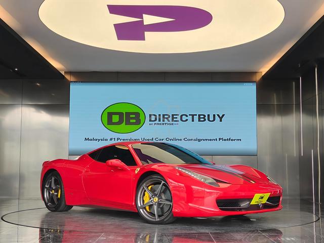 2013 Ferrari 458 4.5 Italia Low Mil 33k km JBL S/s - 1