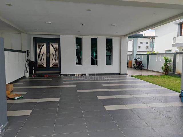 Fully renovated double storey terrace end lot in Rimbun vista for sale 1