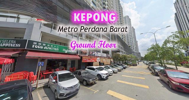 Kepong Jalan Metro Perdana Barat Taman Usahawan Ground Floor Shoplot 1