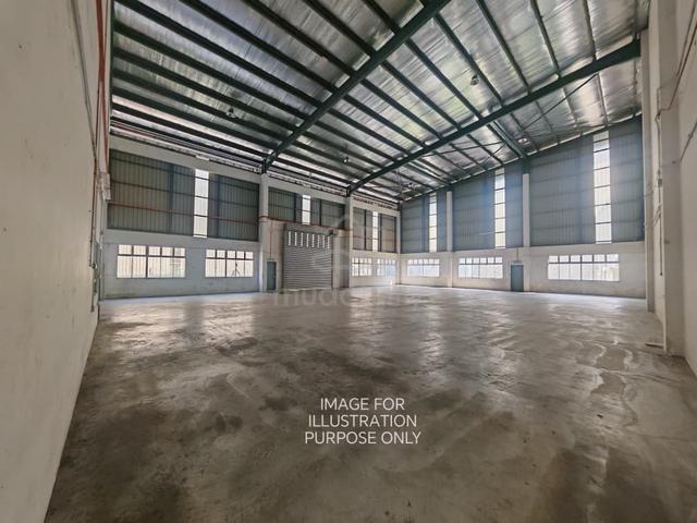 Sri Yaacob 1.5 Storey Semi-D factory fully extended 50x120 sqt 1