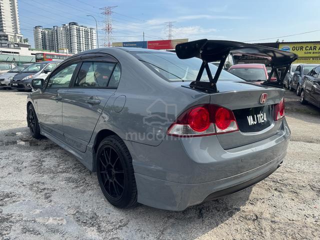 CIVIC FD 1.8 i-VTEC,NADO GREY,Bodykit+Wing,Android - 4