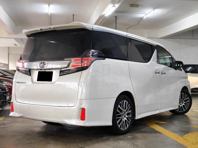 2015 Toyota VELLFIRE 2.5 ZG FULLSPEC JBL F.LEATHER - 2