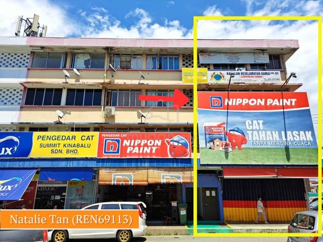 Rent : Sunny Garden 2nd Floor Shoplot Office Space| Luyang Likas Damai 1