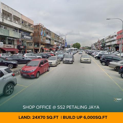 3sty End Lot Shop Office for Rent SS2, Petaling Jaya, Subang Sunway 2