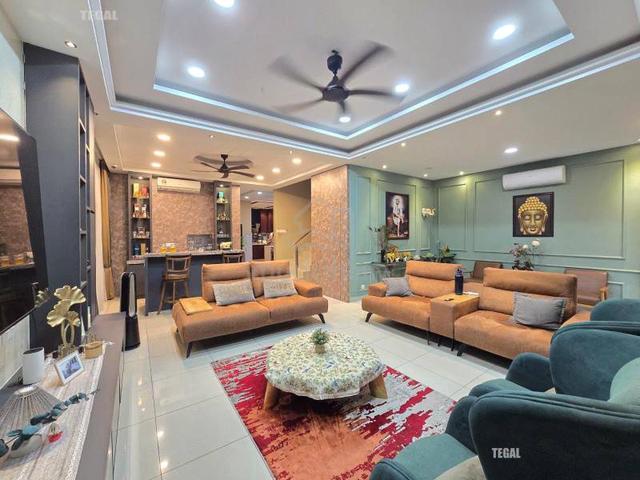 Fully Reno Extend Furnish The Pearl Puteri Klang 2.5sty Semi D Corner 1