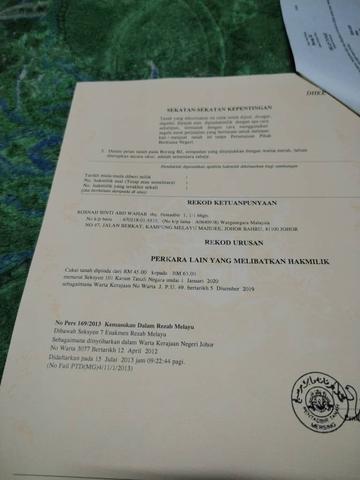 Tanah untuk dijual 1