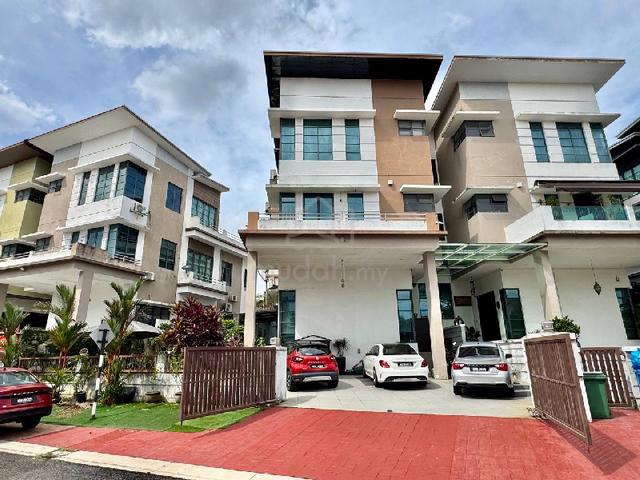 End Lot Semi D Jelutong Heights Bukit Jelutong With Lift Extra Land 1