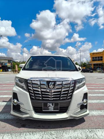 Toyota ALPHARD 2.5 S A PACKAGE TYPE BLACK (A) 2016 - 2
