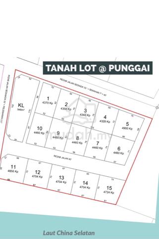 Tanah Lot Pungai Untuk Dijual Di Pungai, Pengerang 2