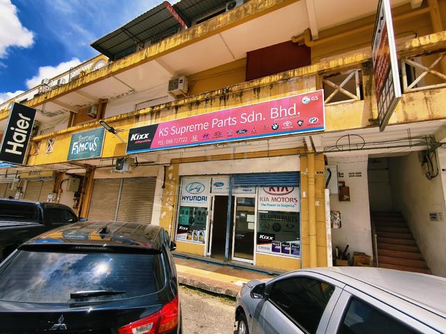 Bundusan commercial center / Ground floor / Penampang 1