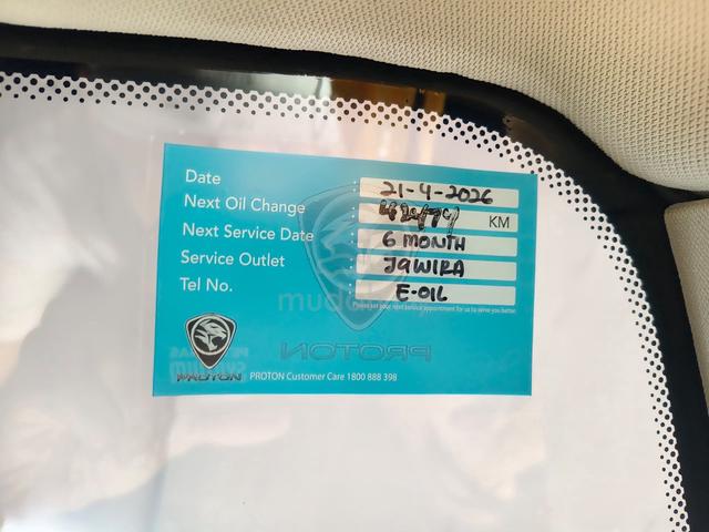 UNDER Proton Warranty X70 1.8 PREMIUM 2022 - 2