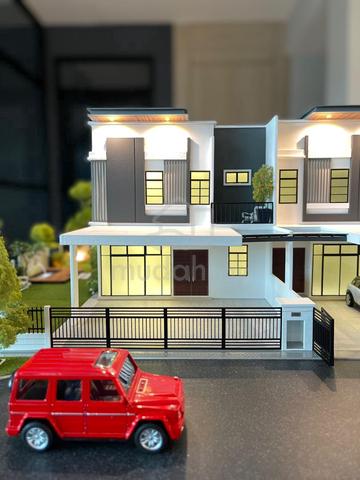 Rumah Teres Dua Tingkat di Kulim 3