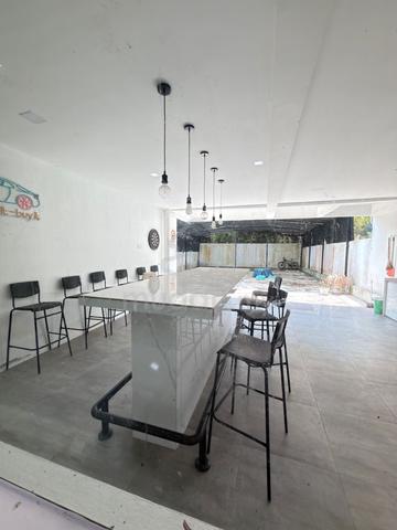 Unfurnished 2.5 storey terrace house sungai ara end lot 1