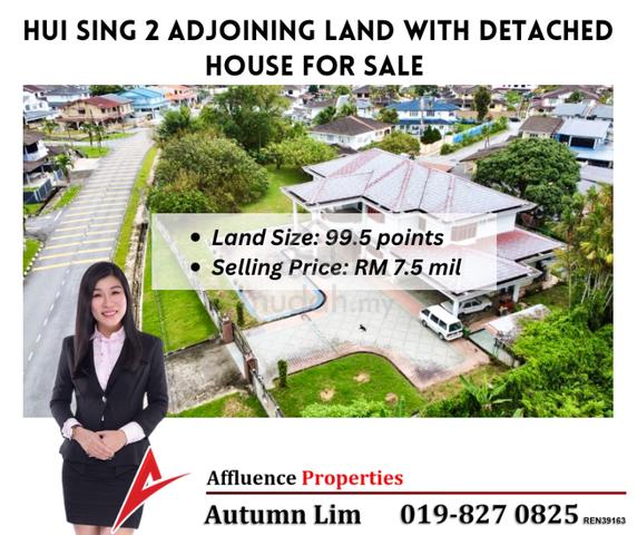 Hui Sing 2 Adjoining Land With Detached House For Sale