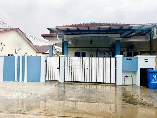 For Sale End Lot Single Storey Terrace House Taman Bukit Jugra Sek U17 1