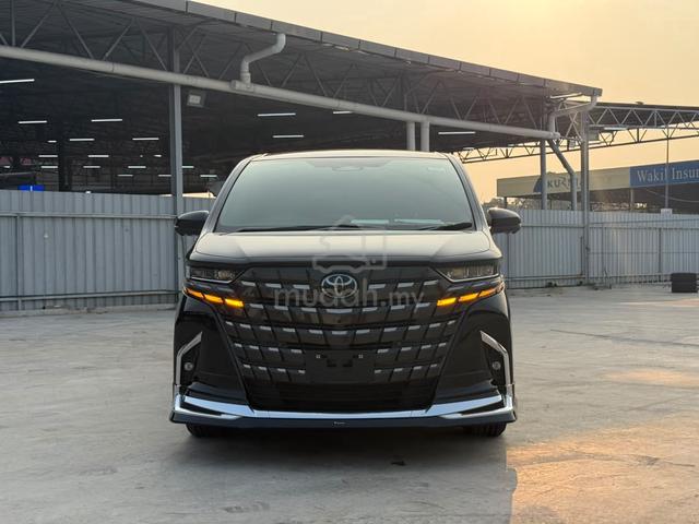 FULL SPEC 2025 Toyota ALPHARD Z BLACK R/MNTR DIM - 2