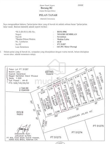Tanah Tapak Rumah Untuk Dijual 3