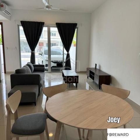 Cheapest! Fully Furnished 4R3B Double storey @Palma Sands, Gamuda Cove 1