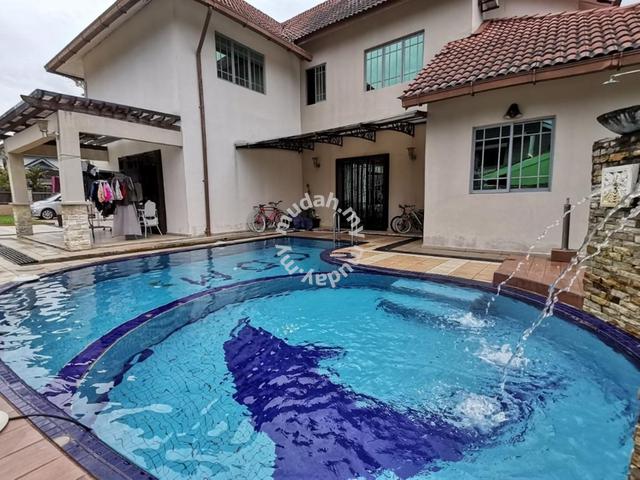 Bandar Baru Uda Banglo With Pool Fully Renovated Rumah Cantik House For Sale In Johor Bahru Johor
