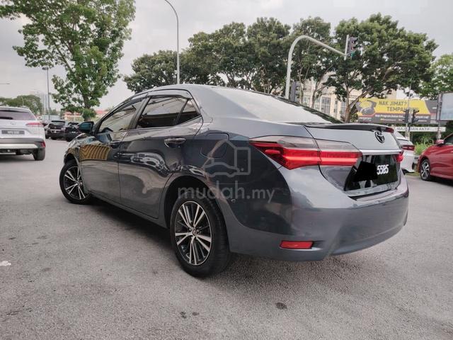 2018Toyota COROLLA ALTIS 1.8 G FACELIFT (A)F*LOAN - 2