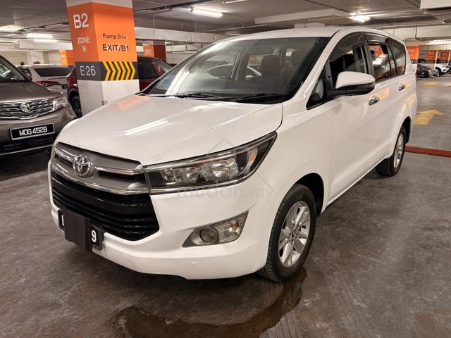 2018 Toyota INNOVA 2.0 G (A) - 2
