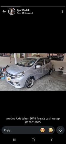 2018 Perodua AXIA 1.0 G AG1GZ1 FACELIFT (A) - 2