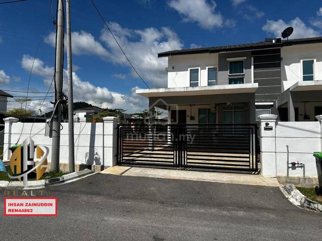 CORNER LOT 1.5STY LAWAđź’ĄTANAH LUASâś… Bandar Seri Astana Parkhomes 1