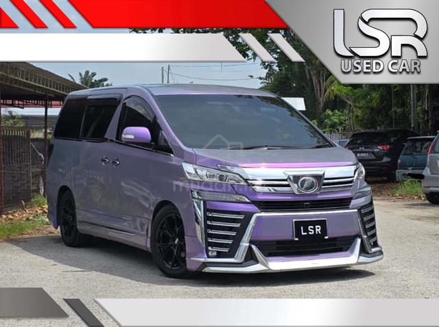 # OTR # Toyota VELLFIRE 2.4 ZG (A)[2012/16] - 2