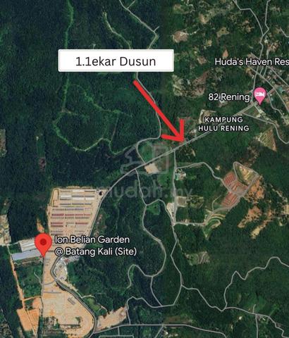 Ulu rening, Batang Kali 1.1 Ekar Tanah Dusun Tepi Jalan Utama 1