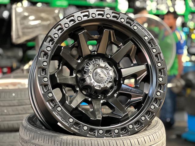 NEW 18 Fuel Covert Rim Hilux Triton Dmax Fortuner - Car Accessories ...