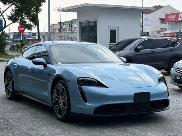 2024 Porsche TAYCAN 6A/2700KM FROZEN BLUE NEW CAR - 5