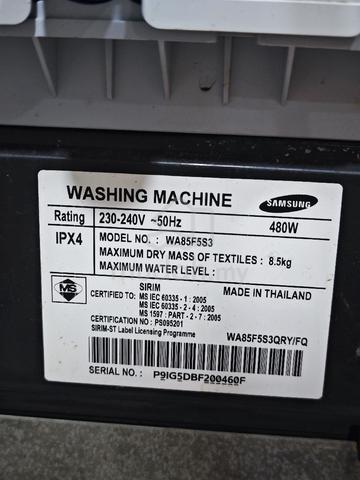 Samsung Washing Machine 8.5KG Used - photo 4 of 6