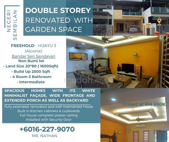 Beautifully Renovated Double-Storey Terrace House - Hijayu 3, Alconix 1