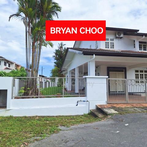 DOUBLE STOREY CORNER HOUSE FOR SALE At JALAN SONG KUCHING SARAWAK 1