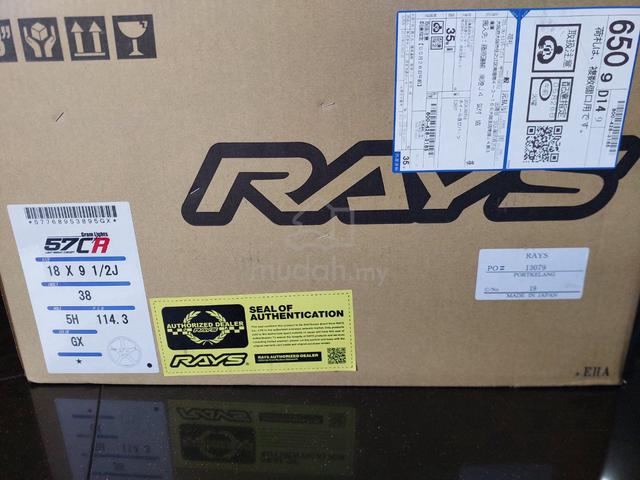 rim 18x9.5JJ RAYS 57CR JAPAN GR YARIS FK7 FL1 - photo 3 of 6