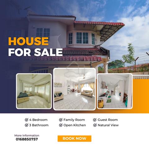 Rumad Ipoh End Lot 2 Tingkat 1