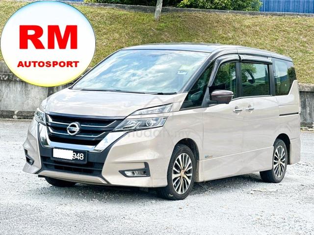 LEATHER SEAT/ROOF MONITOR. Nissan SERENA 2.0L 2019 - 1