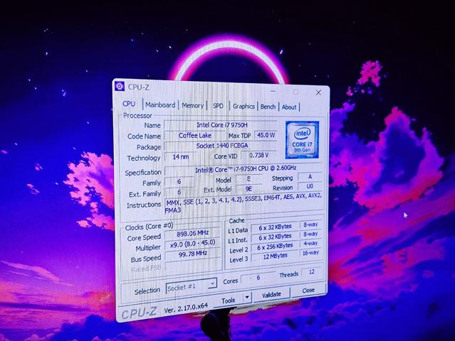 msi gs65 stealth I7 9750H RTX 2060 16GB 240SSD - photo 6 of 6