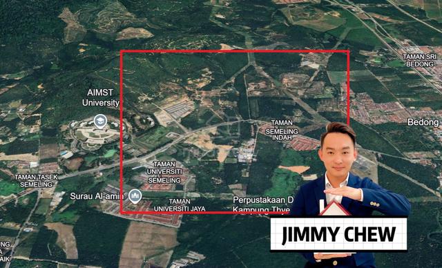 54 Acres Land Main Road Side Jalan Bedong Kedah Aimst University 2