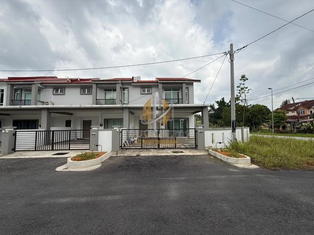 [Corner Lot]Rumah Teres 2 Tingkat di Bt 18, Kg. Bukit Perpat, Ajil TRG 1