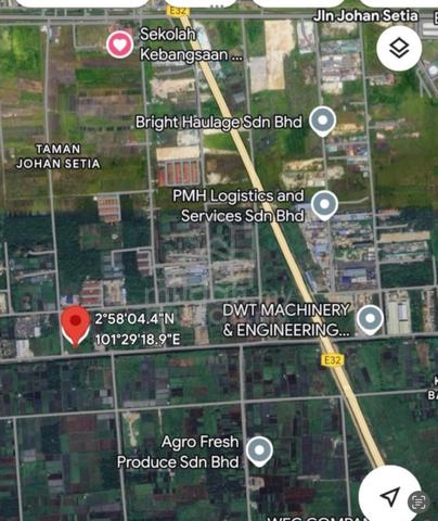 TANAH FLAT CORNER LOT n CANTIK DI SEWA LOKASI JOHAN SETIA KLANG 1
